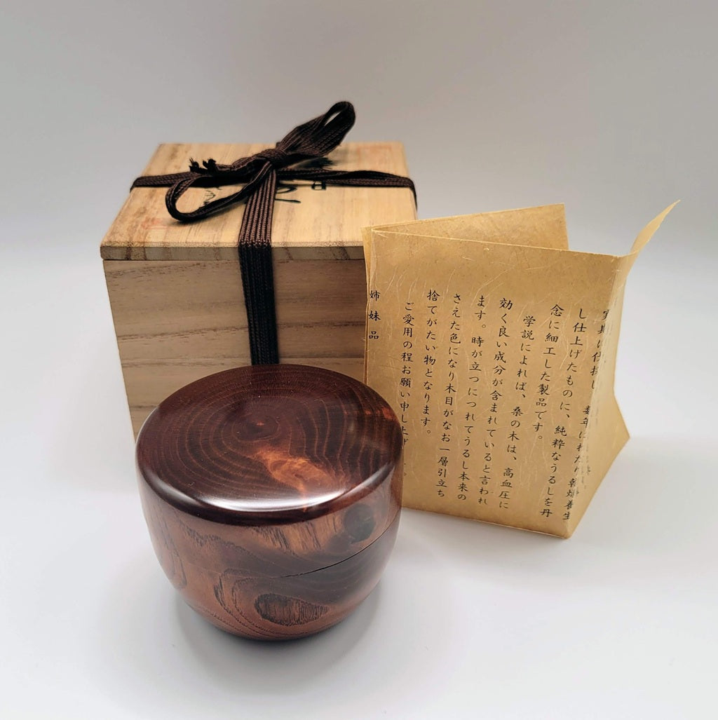 Natsume made of mulberry wood kuwa no ki 桑の木 RaiRai