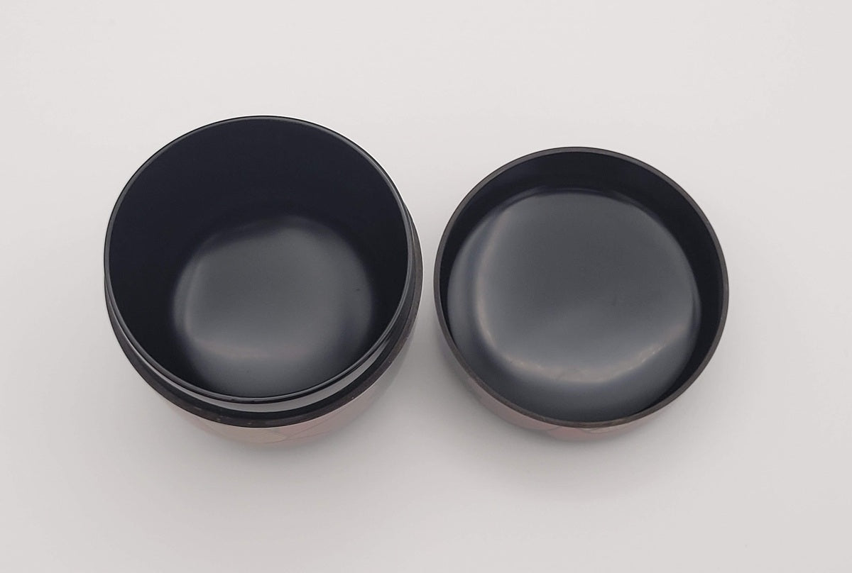 Camellia usucha natsume 椿紋薄茶器 Oshita Kosen