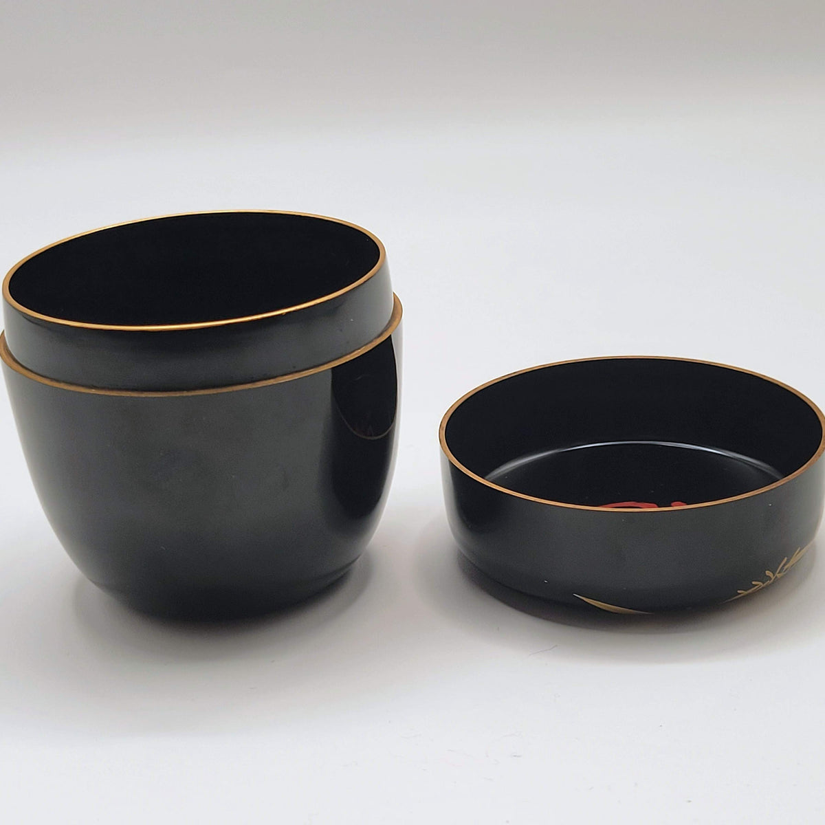 Japanse natsume Chiku maki-e 竹蒔絵 Kōgetsu